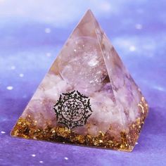 Awakening Crystal Pyramid - Mandala Jane Pyramid Healing, Energy Generator, Orgonite Pyramids, Sri Yantra, Orgone Energy, Emf Protection, Protection Crystals, Astral Travel, Crystal Pyramid