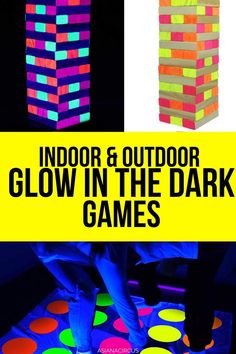 glow in the dark games for kids to play with and learn how to use them