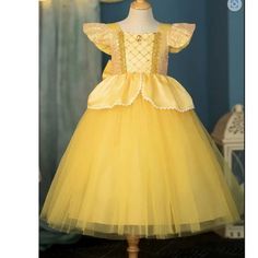 Brand New In Package Belle Beauty And The Beast Dress, Beauty And The Beast Dress, Belle Costume, Belle Beauty And The Beast, Belle Beauty, Princess Belle, Girls Halloween, Easy Halloween Costumes, Halloween Costumes For Girls