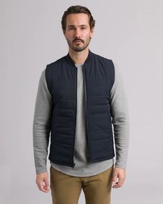 Ridgeline Field Vest | BYLT Basics™ - Premium Basics Versatile Jacket, Light Sweater, Shopping List, Body Shapes, Looks Great, Bomber Jacket, How To Wear