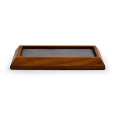 Dark Gray Rectangle Wood Jewelry Tray for Showcase Display Wood Jewelry, Jewelry Tray, Wood Color, Dark Gray, Jewelry Pieces, Tray, Wood, Design