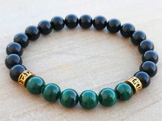 Bracelet Stones, Protection Energy, Black Tourmaline Bracelet, Customised Bracelets, Malachite Bracelet, Silver Diamond Necklace, Psychic Protection, Bracelets Design, Diy Bracelet Designs