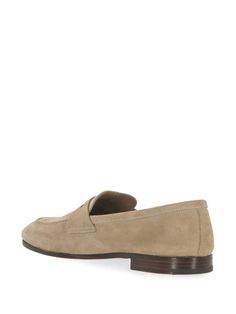 light beige calf suede almond toe moc stitching penny slot branded leather insole low stacked heel leather sole slip-on style HEEL: 3.0 Centimetres Sole height: 1.5 CentimetresGender: MenMaterial: 100%CALFColor: BrownMade in: ITProduct ID: EDB142FG000009CAF0AHP*Import tax/duty will be calculated at checkout (If applicable) Classic Beige Slip-ons For Office, Classic Beige Suede Slip-ons, Beige Slip-on Business Moccasins, Formal Beige Slip-ons With Leather Sole, Beige Loafers With Leather Sole, Beige Plain Toe Loafers With Leather Sole, Beige Moccasins For Business, Beige Slip-on Loafers With Plain Toe, Beige Plain Toe Loafers With Rubber Sole