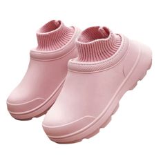 Functional Non-slip Round Toe Walking Shoes, Comfortable Non-slip Slip-ons For Outdoor, Non-slip Closed Toe Slip-ons For Outdoor, Casual Non-slip Winter Rain Boots, Comfortable Non-slip Slip-on Sneakers With Round Toe, Comfortable Non-slip Slip-ons With Round Toe, Non-slip Slip-on Outdoor Walking Shoes, Casual Non-slip Walking Shoes For Training, Comfortable Sports Slip-ons With Round Toe