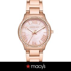 in stock Michael Kors Rose Gold Watch With Subdials, Classic Pink Gold Watches With Diamond Hour Markers, Timeless Pink Gold Watch With Diamond Hour Markers, Pink Michael Kors Watch With Metal Dial, Michael Kors Timeless Diamond Watch With Diamond Hour Markers, Michael Kors Rose Gold Analog Watch, Michael Kors Timeless Diamond Watch, Michael Kors Rose Gold Watch For Formal Occasions, Timeless Michael Kors Watch With Diamond Hour Markers