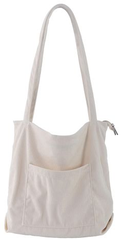 PRICES MAY VARY. ❤Material Quality: The medium casual tote bags are made by high quality Corduroy, super sturdy, soft and water-washable. ❤Large Capacity: The Cord Shoulder Bag Sizes L 15.35 *W 4.72 *H 14.57 inch (39*12*37cm). The space of this cute tote bag is big enough for all of your daily stuffs. You can easily carry your kindle, laptop, ipad, cellphone, binder, book, magazine, passport, keys, wallet/purse, pencil, charger, card, A4 papers, water bottle, makeup and sunglasses insideand so o Corduroy Tote Bag, Everyday Tote Bag, Casual Tote Bag, Work Tote Bag, Canvas Purse, Everyday Tote, Cute Tote Bags, Casual Tote, Work Bag