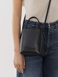 Chloé Chloé Sense Micro Tote Bag | Chloé US Chloe Marcie Bag Outfit, Chloe Purse, Chloé Bag, Chloe Logo, Chloe Handbags, Elegant Bags, Bags Aesthetic, Fashion Wishlist, Chloe Bag