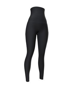 This legging has an inner layer of our moisture-wicking PowerSlim® fabric for firm compression to sculpt your mid-to-lower tummy. It also has moderate compression to shape the upper tummy. The outer layer and legs are made of our breathable soft flex fabric for moderate compression all the way down to your ankles. Designed for a perfect fit and streamlining coverage, the extra-high waistband includes an anti-slip grip lining to keep it in place, no matter what. Posture Corrector Bra, Compression Wear, Compression Stockings, Comfy Bra, Compression Garment, Legging Sport, Compression Fabric, Full Coverage Bra, Compression Leggings