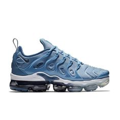 100% AUTHENTIC GUARANTEED OR YOUR MONEY BACK ! New Nike Air VaporMax Plus Men's Sneakers Item color : Blue / White SKU# : 924453-402 Main material : Mesh / Synthetic  Men's Size : 10Us || 44Eu || 9Uk   100% BRAND NEW WITH TAGS NIKE AIR MAX SHOES   !   Payment We ship to verified addresses only. Shipping We ship only to your registered shipping address. This item is in stock and will ship within 1-2 business days of payment being made and cleared. Mail notification will be sent with delivery info Nike Air Vapormax Plus Women, Nike Shoes Blue, Rare Shoes, Vapor Max, Air Vapormax Plus, Nike Air Vapormax Plus, Rare Fashion, Air Max Shoes, Nike Shoes Air Max