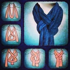 scarves Folding Scarves, Clothes Tricks, Tying Scarves, Simpul Dasi, Fancy Tie, Áo Blu, Fancy Scarf