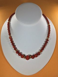 CLEARANCE SALE 30% , Goldstone Necklace , Red Goldstone Gemstone Necklace , gemstone Necklace , Birthstone Necklace #NovemberBirthstone #necklace #gemstone #gold #strength #Goldstone #GoldstoneNecklace #GenuineGemstone #GemstoneNecklace #BirthstoneNecklace Elegant Red Coral Gemstone Necklace, Elegant Red Agate Necklace, Red Gemstone Beaded Necklaces For Spiritual Purposes, Red Agate Gemstone Necklace, Red Agate Gemstone Beaded Necklace, Red Gemstone Crystal Necklace For Healing, Red Rondelle Jewelry With Natural Stones, Red Crystal Necklace With Natural Stones, Red Carnelian Gemstone Necklace