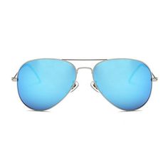 The best polarized sunglasses you'll ever have. Whether you want to protect your eyes from the sun or ultraviolet rays; or look stylish while enjoying outdoor activities - Bamblue Glasses will have you covered. Packaged in an eco-friendly bamboo case, the Blue Aviator Sunglasses features stylish and lightweight silver metal frames, made with quality blue polarized lenses. Comfortable fit suitable for both men and women. 100% UVA and UVB ray protection Polarized lenses designed to filter out ambi Polarized Aviator Sunglasses For Summer Outdoor Activities, Blue Aviator Sunglasses With Mirrored Lenses, Blue Anti-reflective Aviator Sunglasses For Summer, Blue Tinted Aviator Sunglasses For Summer, Trendy Blue Sunglasses For Outdoor Activities, Trendy Blue Sunglasses For Travel, Blue Aviator Sunglasses With Uva Protection, Modern Blue Aviator Sunglasses With Uv Protection, Blue Aviator Sunglasses With Uva Protection For Outdoor