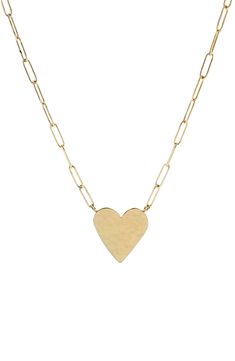 Panacea Heart Pendant Necklace | Nordstrom Big Heart Necklace, Officiant Gift, Rose Gold Pendant Necklace, Preppy Jewelry, Fancy Necklace, Jewelry Accessories Ideas, Large Heart, Heart Pendant Gold, Rose Gold Pendant