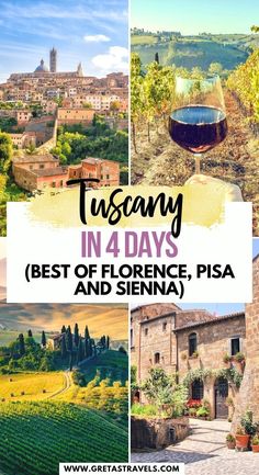 tuscann in 4 days the best of fiorence, pisa and sienna