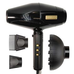 *BLACKFX*  BaByliss PRO High Performance Professional Turbo Hair Dryer FXBDB1 Track Page Views With Auctiva's Counter Babybliss Pro, Babyliss Pro Hair Dryer, Hair Pro, Compact House, Beauty Corner, Professional Hair Dryer, Wind Speed, Styling Comb, Pro Black