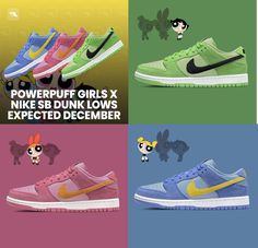 Nike SB Blossom Bubbles And Buttercup, Cute Casual Shoes, Birthday Vibes, 2024 Wishlist, Black Jokes