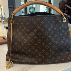 Questions? Leave A Comment Below! Comes With Box And Bag Artsy Bag, Bags Louis Vuitton, Monogrammed Leather, Louis Vuitton Bags, Louis Vuitton Bag, Bag Lady, Louis Vuitton, Monogram, Shoulder Bag