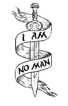 I Am No Man, Photowall Ideas, Tattoo Quotes About Life, Lotr Art, Ring Tattoos, Middle Earth