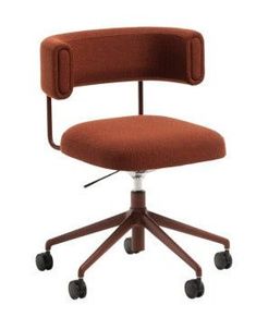 Amelie DP TS Office Chair by Midj - Bauhaus 2 Your House Classic Side Table, Convertible Coffee Table, Convertible Table, Milan Furniture, Cantilever Chair, Bentwood Chairs, Bookcase Sideboard, Swivel Office Chair, Ottoman Stool