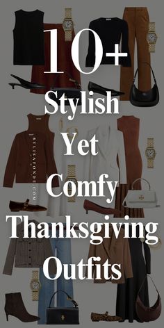 In this article, we'll dive into some stylish yet comfy Thanksgiving outfit ideas to help you look and feel your best during this celebration. Whether you're gathering with family or hosting a dinner party, these outfit ideas are the perfect mix of cozy and elegant. Thanksgiving. Thanksgiving outfits for women, casual Thanksgiving outift inspo, cozy Thanksgiving outfits, cute Thanksgiving outfit ideas. Thanksgiving Wear Outfit Ideas, Outfit For Thanksgiving Dinner Women, Outfits To Wear On Thanksgiving, Fall Thanksgiving Outfits For Women, Casual Fall Party Outfits, Fall Dinner Outfits Women, Thanksgiving Cozy Outfits, Thanksgiving Women Outfit Ideas, Winter Thanksgiving Outfits