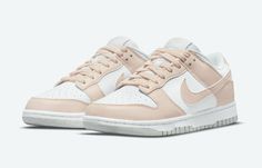 Condition: Brand new with lidless box Size: US Women's 9.5 | US Men's 8 | EUR 41 Color: White | Pale Coral Nike Dunk Low Next Nature, White Tennis Shoes, Cute Nike Shoes, Cute Nikes, Nike Sb Dunks, Swag Shoes, Nike Dunk Low, Nike Cortez Sneaker, Dunk Low