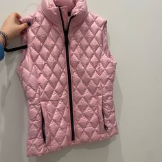 - Worn Once - Very Warm - Perfect For Winter - Beutiful Light Pink Color - Big Zopper Detail - Authentic Pink Puffer Vest, Light Pink Color, Puffer Vest, Pink Color, Light Pink, Puffer, Jackets For Women, Jackets & Coats, Pink