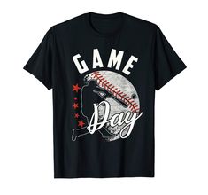 PRICES MAY VARY. Lightweight, Classic fit, Double-needle sleeve and bottom hem Game Day Shirts, Baseball Game, Knit Sweatshirt, Baseball Shirts, Winter Fashion Outfits, Women T Shirt, Gift For Men, Sport T Shirt, Game Day