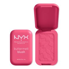 Getting Butta Buttermelt Pressed Powder Blush - NYX Professional Makeup | Ulta Beauty Nyx Blush, Makeup Ulta, Nyx Butter, How To Apply Blush, Nyx Makeup, Neutral Undertones, Fame Dr, Powder Blush, Mango Butter