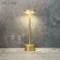 Radiance™ Cordless Table Lamp - Mantar Lamps Columns (home), Cordless Table Lamp, Cordless Table Lamps, Cordless Lamps, Nordic Lights, Gold Table Lamp, Electricity Bill, Gold Table, Night Cap