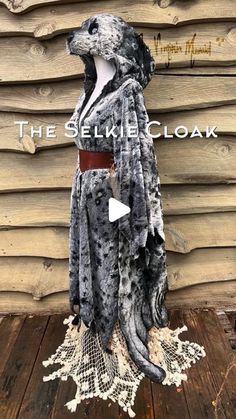 Selkie Coat Art, Selkie Coat, Male Selkie, Seal Costume, Selkie Costume, Selkie Character Design, Selkie Aesthetic, Easy Diy Clothes, Ren Faire Costume