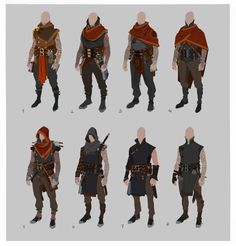 ArtStation - All stages of game's art, Denis Lakhanov Medieval Outfit Drawing, Pixel Art Clothes, Medieval Character Art, Games Art, Makeup Eyes, Medieval Clothing, Fantasy Armor, Armor Concept, Arte Fantasy