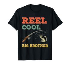 PRICES MAY VARY. Cool birthday gift or" just because" gift for boys who love to go fishing, especially bass fishing. Lightweight, Classic fit, Double-needle sleeve and bottom hem Big Brothers, Bass Fish, Fishing Gift, Boy Fishing, Older Brother, Just Because Gifts, Fishing Gifts, Best Birthday Gifts, Fishing T Shirts