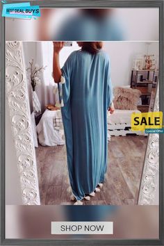 Women's Plus Size Lace Robe V-neck Blouse Evening Dress Elegant V-neck Summer Kaftan, Elegant Summer V-neck Kaftan, Casual V-neck Kaftan For Spring, V-neck Rayon Kaftan For Summer, Summer V-neck Rayon Kaftan, V-neck Rayon Kaftan For Beach Cover-up, Rayon V-neck Kaftan For Beach Cover-up, V-neck Kaftan Dress For Beach, Blue Open Front Dress For Spring