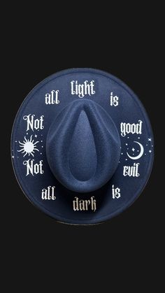 *due to printing there might be slight placement differences than pictured.  A sturdy thick cotton and polyester blend hat. Embellished with magic moon theme. Get your witchy vibe on. It has adjuster inside. One size fits most 22-22.8 Goth Hat, Moon Hat, Magic Moon, Witchy Vibes, Wide Brimmed Hats, Brim Hat, Witch Hat, Goth Fashion, Wide Brimmed