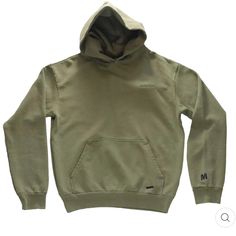 Brand New With Tags In Original Packaging Color- Olive Size- Large Unisex Pullover Hooded Sweatshirt 14 Ounce Heavyweight Fabric Kangaroo Patch Pocket At Front Rib Knit Cuffs And Waist Tonal Embroidered Marathon At Left Chest Embroidered M At Left Sleeve Cuff Enamel Marathon Bar At Bottom Left Pocket Urban Hoodie With Relaxed Fit For Outdoor, Casual Sports Hoodie With Kangaroo Pocket, Comfortable Streetwear Sweats With Ribbed Cuffs, Casual Crew Neck Hoodie For Streetwear, Green Cotton Hoodie For Streetwear, Solid Athleisure Sweatshirt For Streetwear, Green Casual Hoodie For Streetwear, Casual Green Hoodie For Streetwear, Casual Khaki Cotton Sweatshirt