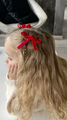 Easy Hairstyles For Curly Hair Kids, Christmas Hairstyles For Kids, Elegant Curls, Hazel Hair, Childrens Hairstyles, Girl Hair Dos, Hairstyles 2024, Toddler Hairstyles