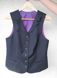 Formal Dress Shirt, Tomboy Chic, Shirt Vest, Vest Outfits, Denver Co, Wedding Wear, Women's Vest, Formal Dress, Dressmaking