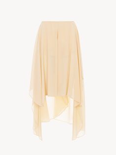 Chloé Fluid Volant Shorts In Silk Georgette | Chloé US Barbie Sewing, Shorts Collection, Blouse Pants, Silk Shorts, Mini Shorts, Skirt Suit, Blouse Dress, Womens Fall, Black Silk