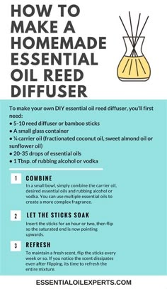 Reed Diffuser Diy, Homemade Reed Diffuser, Diy Essential Oil Diffuser, Diffuser Diy, Best Essential Oil Diffuser, Essential Oil Reed Diffuser, Homemade Essential Oil