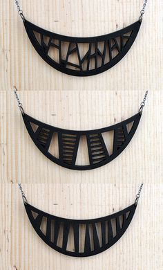 Home Outdoor Decor, Diy Collier, Pattern Inspiration, Cheshire Cat, Wood Pendant, Home Outdoor