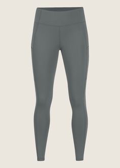 From running errands to working out, this legging has the feel-good coverage and performance that your active lifestyle demands. The buttery soft, environmentally friendly recycled polyester fabric is breathable, moisture wicking, and provides amazing compression for a confident fit. It has two side stash pockets ready to hold all of your essentials. The secure wide waistband is complete with a motivational quote inside, “Believe In Yourself“, so that you never forget that you can do anything. Perfect Leggings, Riding Tights, Recycled Polyester Fabric, You Can Do Anything, Believe In Yourself, Motivational Quote, Wide Waistband, Active Lifestyle, Never Forget