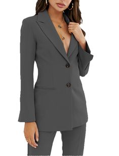 20% wool / 80% polyester. Flat. Include Blazer + Pants. Peak Lapel. Center Vent. Double Buttons. Real pocket. Full lined. Machine wash / Hand wash. Color or size customization please note in the order Womens Suit Vest, Lady Outfit, Chic Clothing Style, Slim Fit Blazer, Buy Wedding Dress, Business Casual Outfits For Women, Slim Fit Blazers, Work Suits, New Years Eve Outfits