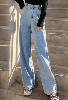 Wide Leg Boyfriend Jeans, Baggy Boyfriend Jeans, High Waisted Boyfriend Jeans, Jeans Online Store, Amelia Rose, Jeans Y2k, Y2k Outfits, Gray Fabric, Swaggy Outfits