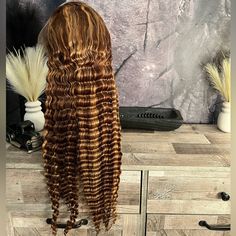 Colors Burgundy, Orange, Highlighted, And Black . Wig Hairstyles, Limited Time, Long Hair, Womens Hairstyles, Wigs, Long Hair Styles, Orange, Hair Styles, Lace