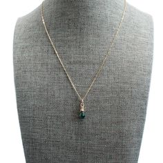 This 14k gold filled chain has a wire wrapped genuine teardrop emerald pendant. It is a dainty and simple necklace is perfect for everyday wear and is the perfect piece for layering necklaces. * 6x10mm natural raw emerald briolette faceted teardrop - natural gemstone, please keep in mind that the size and color may vary slightly. * natural emerald faceted beads * 2mm 14k gold filled round beads * 14k gold filled delicate tiny paperclip chain and lobster clasp - Our 14k Gold filled products are m Raw Emerald, Layering Necklaces, Emerald Pendant, Simple Necklace, Natural Emerald, Gold Filled Chain, Faceted Bead, Layered Necklaces, Round Beads