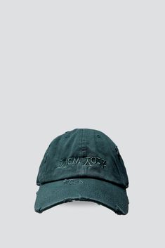 Distressed Green New York Embroidered Trucker Hat from Assembly New York. Six panel with vent holes. Adjustable back closure. - 100% Cotton - Made in USA Embroidered Hat, Embroidered Hats, Turks And Caicos Islands, Papua New Guinea, Trinidad And Tobago, Cambodia, Trucker Hat, Made In Usa, New York