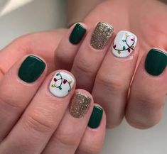 Teddy Biab, Girly Products, Biab Nails, Christmas Nails Diy, Christmas Nail Ideas, Nail Goals, Dip Nails, Cute Christmas Nails, Christmas Gel Nails