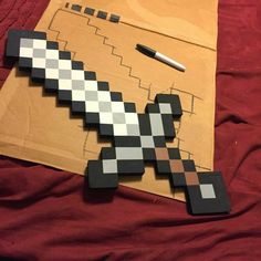 Minecraft Room Decor, Minecraft Diy, Minecraft Decoration, Minecraft Room, Minecraft Birthday Party, Minecraft Decorations