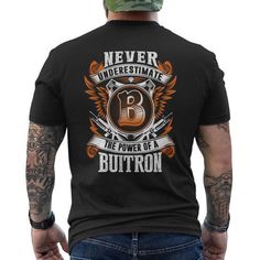 Shop Never Underestimate The Power Of Buitron Buitron Name Men's T-shirt Back Print our selection of unique and personalized gifts for all ages and interests. Our collection has something for everyone on your list, making it easy to find the perfect gift.