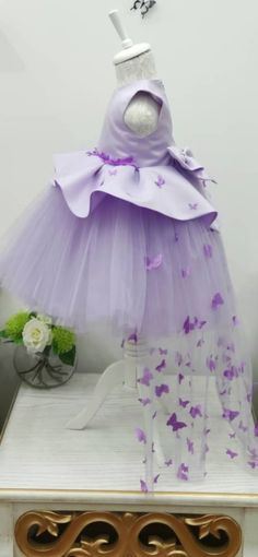 Your girl will shine in this charming fairy tale dress with delicate butterflies! Purple Wedding Ball Gown For Spring, Elegant Lavender Princess Dress For Dress-up, Elegant Purple Princess Dress For Spring, Lavender Tulle Dress For Pageant, Elegant Tulle Princess Dress For Garden Party, Lavender Tulle Dress For Pageants, Spring Wedding Purple Tutu Dress, Lavender Princess Dress For Dress-up, Lavender Princess Dress For Dress-up Occasions